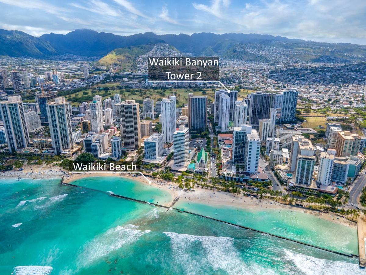 Waikiki Banyan 1Br With Great Ocean Views, Steps To Beach & Parking! Honolulu Eksteriør billede