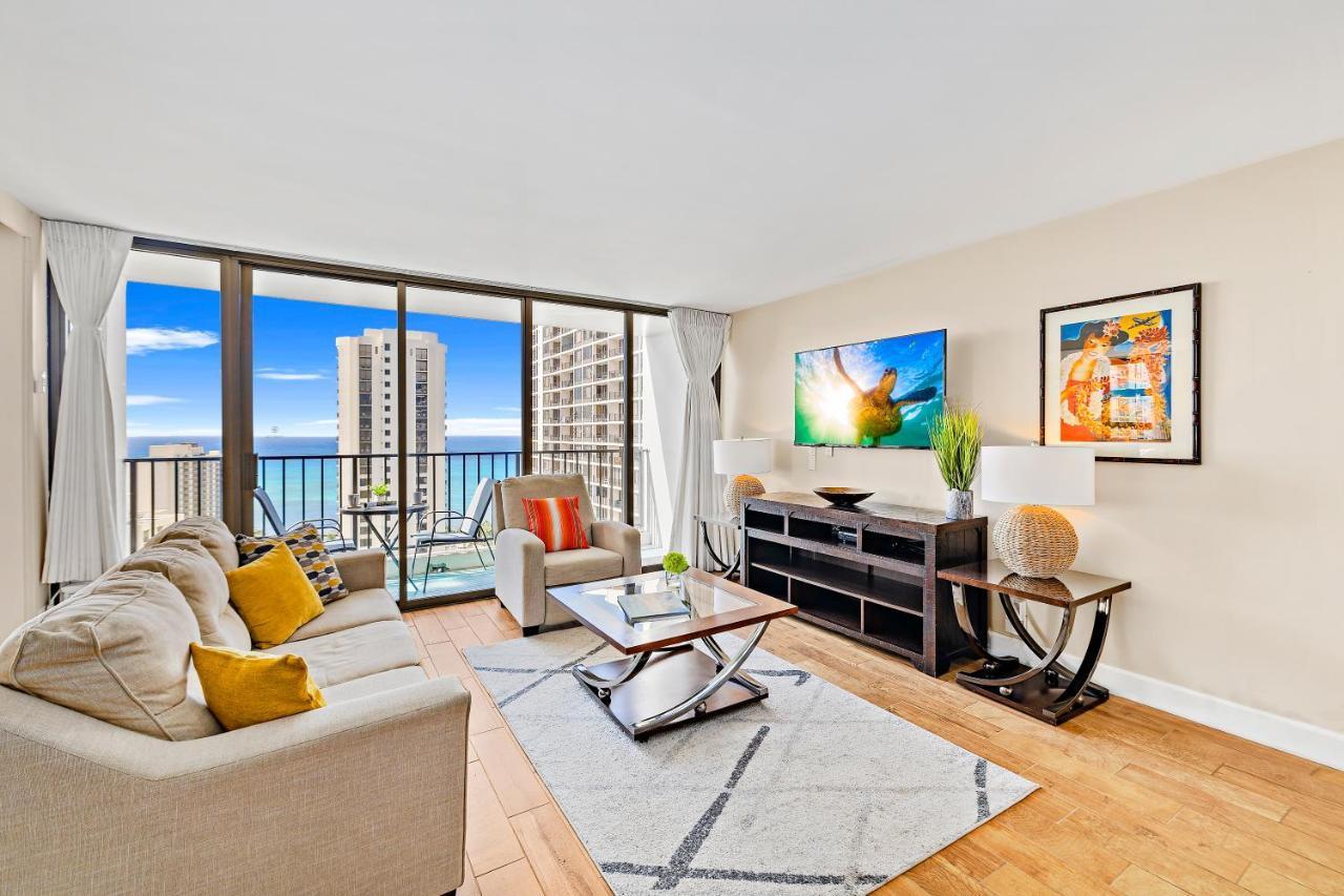 Waikiki Banyan 1Br With Great Ocean Views, Steps To Beach & Parking! Honolulu Eksteriør billede