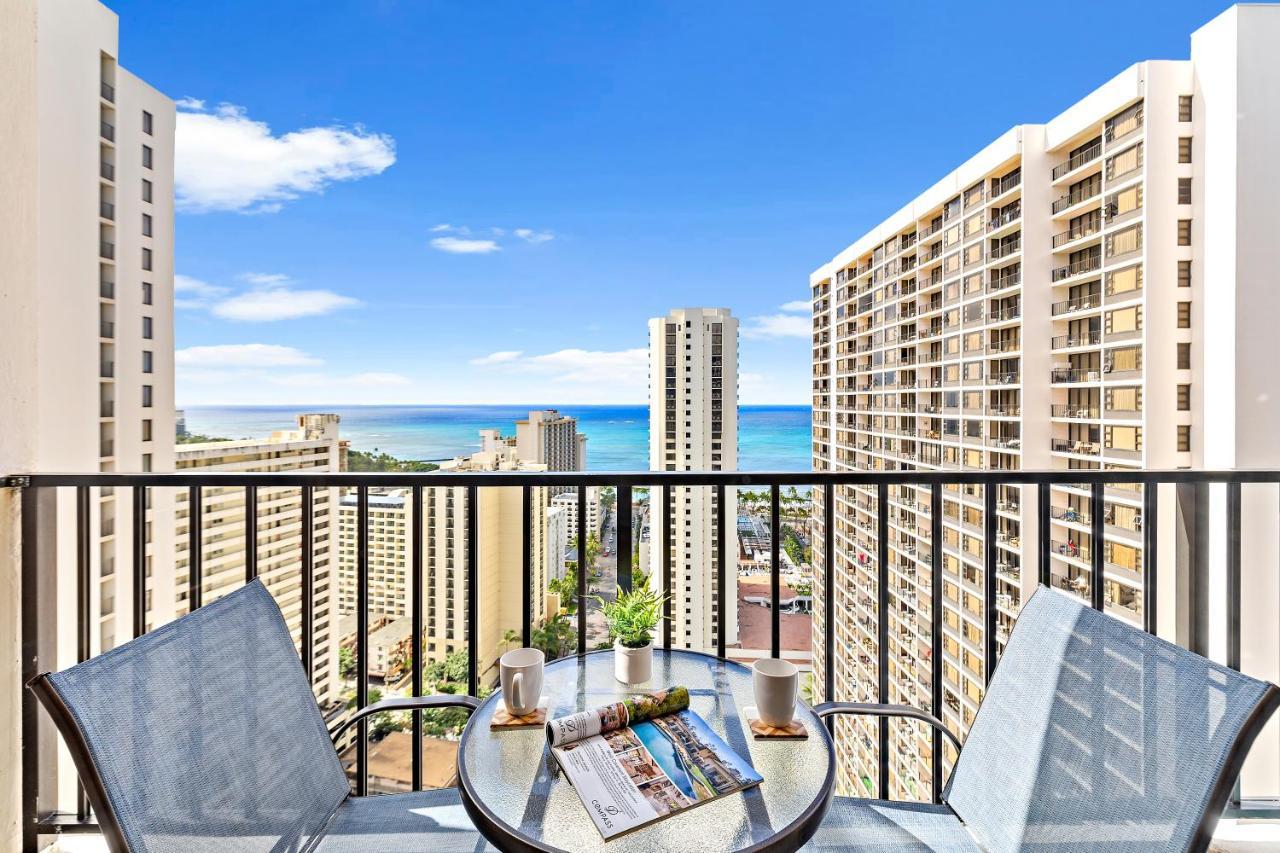 Waikiki Banyan 1Br With Great Ocean Views, Steps To Beach & Parking! Honolulu Eksteriør billede