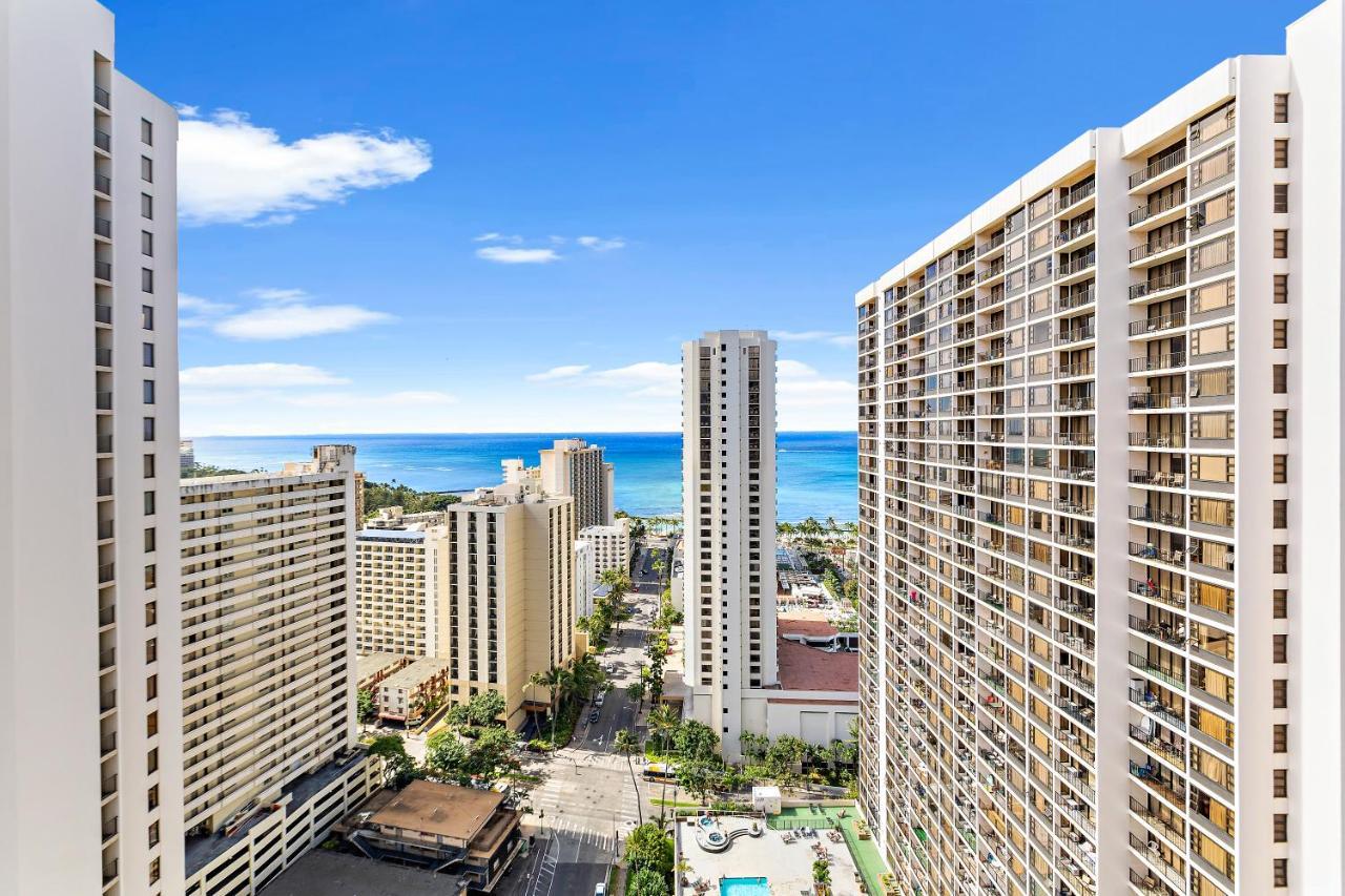 Waikiki Banyan 1Br With Great Ocean Views, Steps To Beach & Parking! Honolulu Eksteriør billede